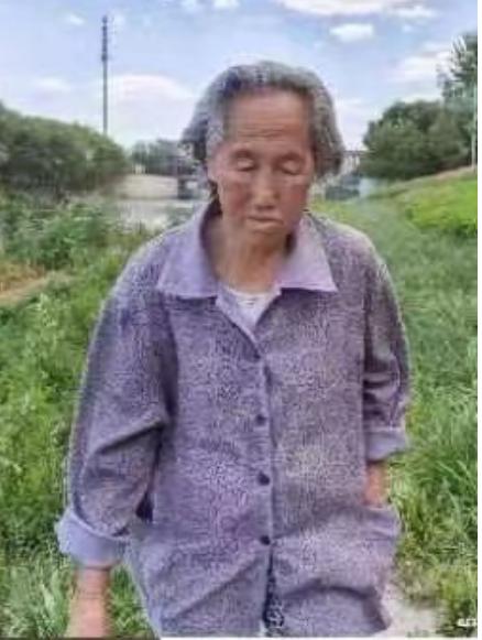 走失者照片 北京市急寻：六旬老太失联，穿米灰色...