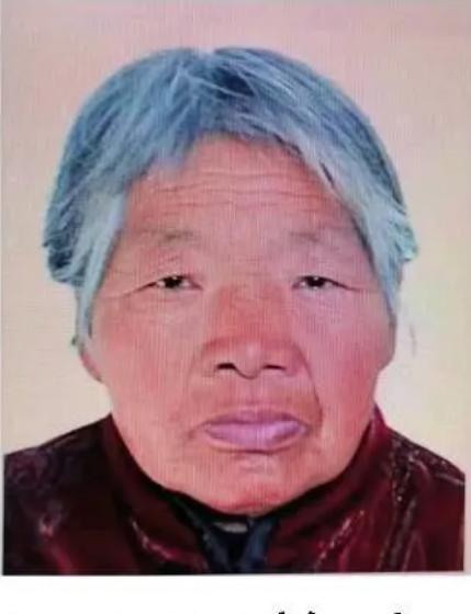 走失者照片 三门峡市急寻：灵宝市七旬老太失联数...