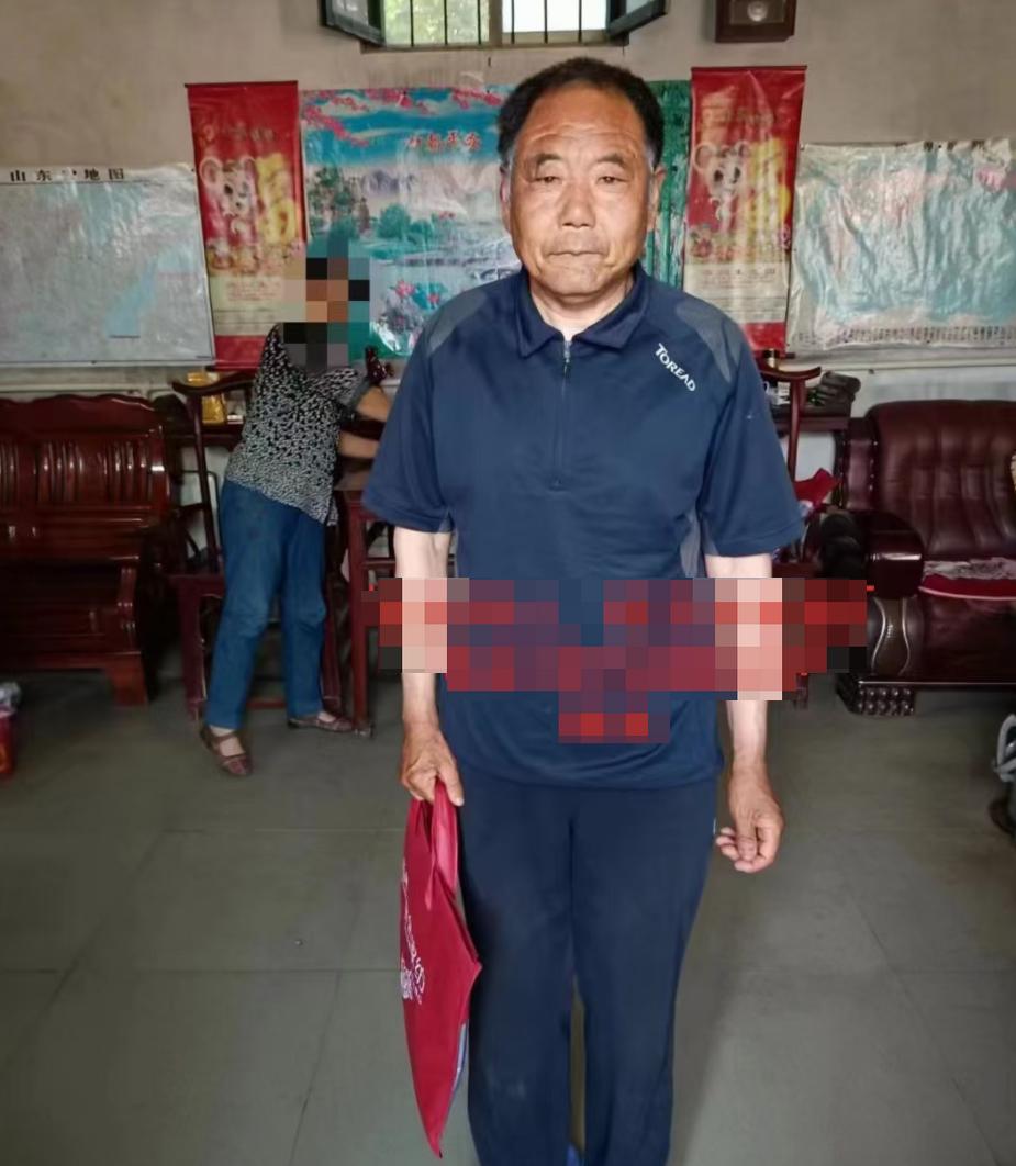 走失者照片 泰安市急寻：六旬老人走失，患智力障...
