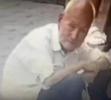 走失者照片 西安市急寻：七旬老人失联，穿白色衬...