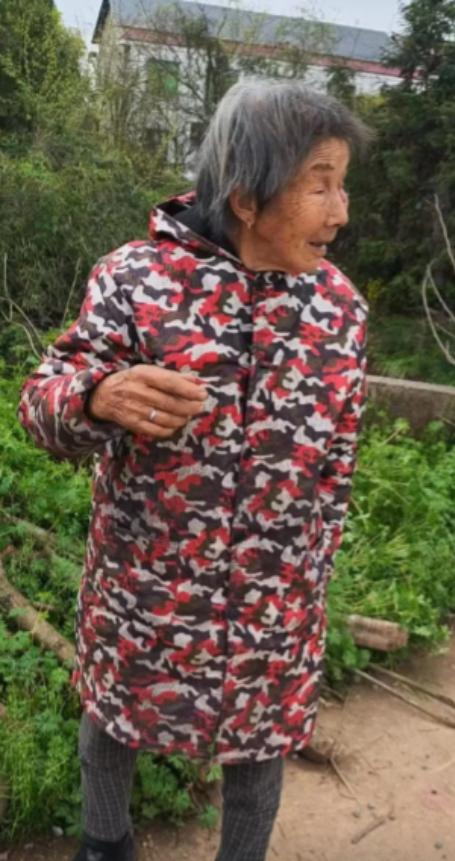 走失者照片 衡阳市寻人：九旬老太走失，穿蓝底碎...