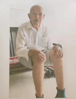 走失者照片 紧急寻人！徐州市九旬老人走失，穿蓝...
