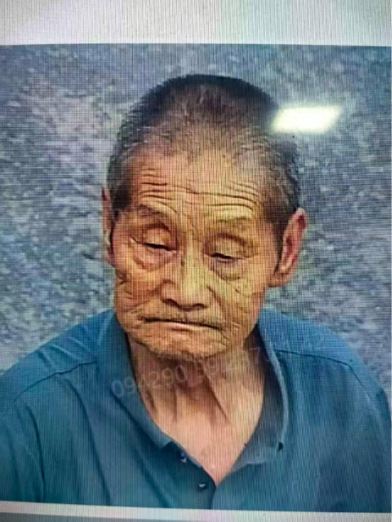 走失者照片 随州市寻人：八旬老人走失，穿绿色短...