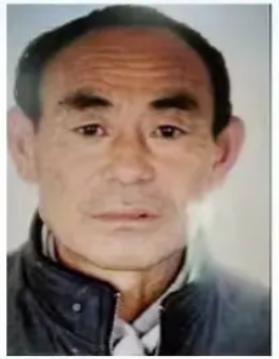 走失者照片 滁州市急寻：六旬老人失联，系聋哑人...