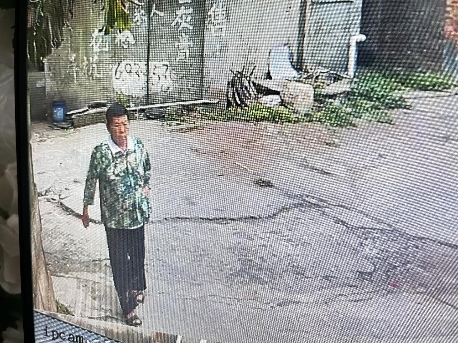 走失者照片 攀枝花急寻：七旬老太走失，穿绿色衣...