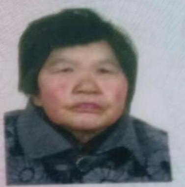 走失者照片 南充市急寻：七旬老太走失，患智力障...