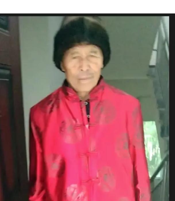 走失者照片 德阳八旬老人失联，穿红色外套、黑色...