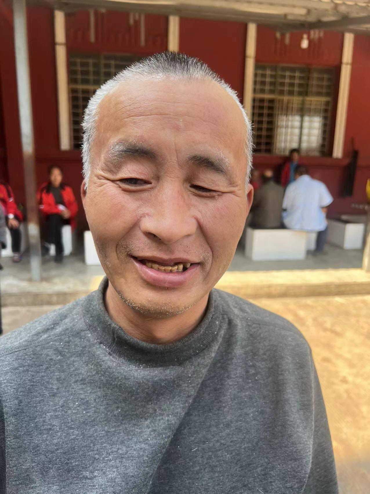 走失者照片 红河州开远市急寻：五旬男子被救助，...