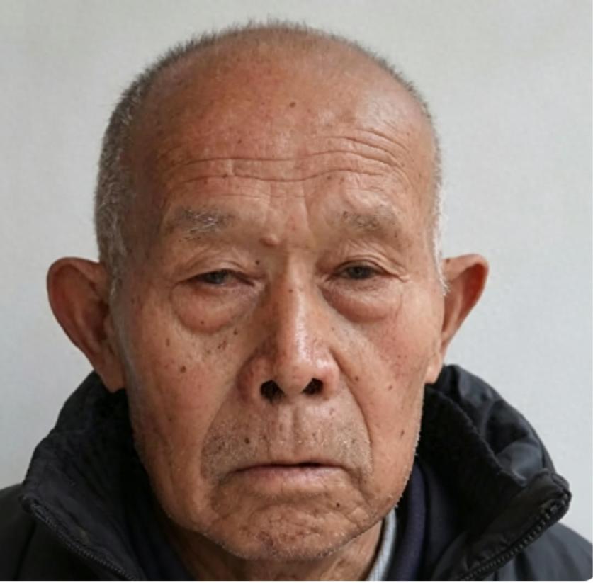 走失者照片 南阳寻人：八旬老人走失，穿浅蓝色上...