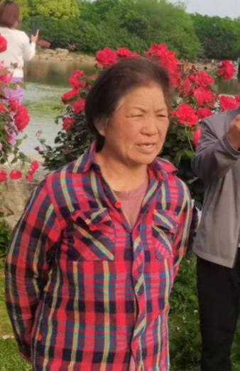 走失者照片 平顶山寻人！六旬老太走失，穿红色格...