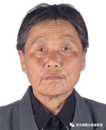 走失者照片 鞍山寻人：八旬老太失联，穿棕色衣服...