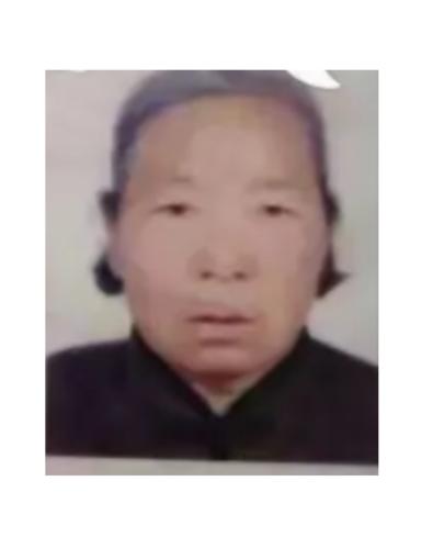走失者照片 周口寻人！八旬老太失联，穿牛仔马甲...
