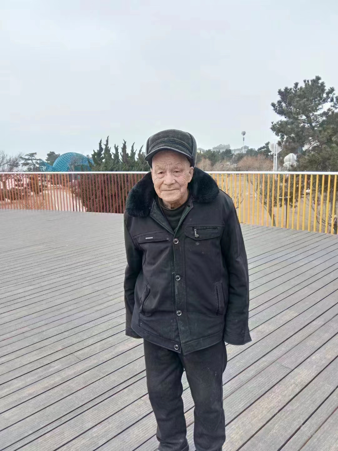 走失者照片 威海急寻：八旬老人失联，穿黑色上衣...