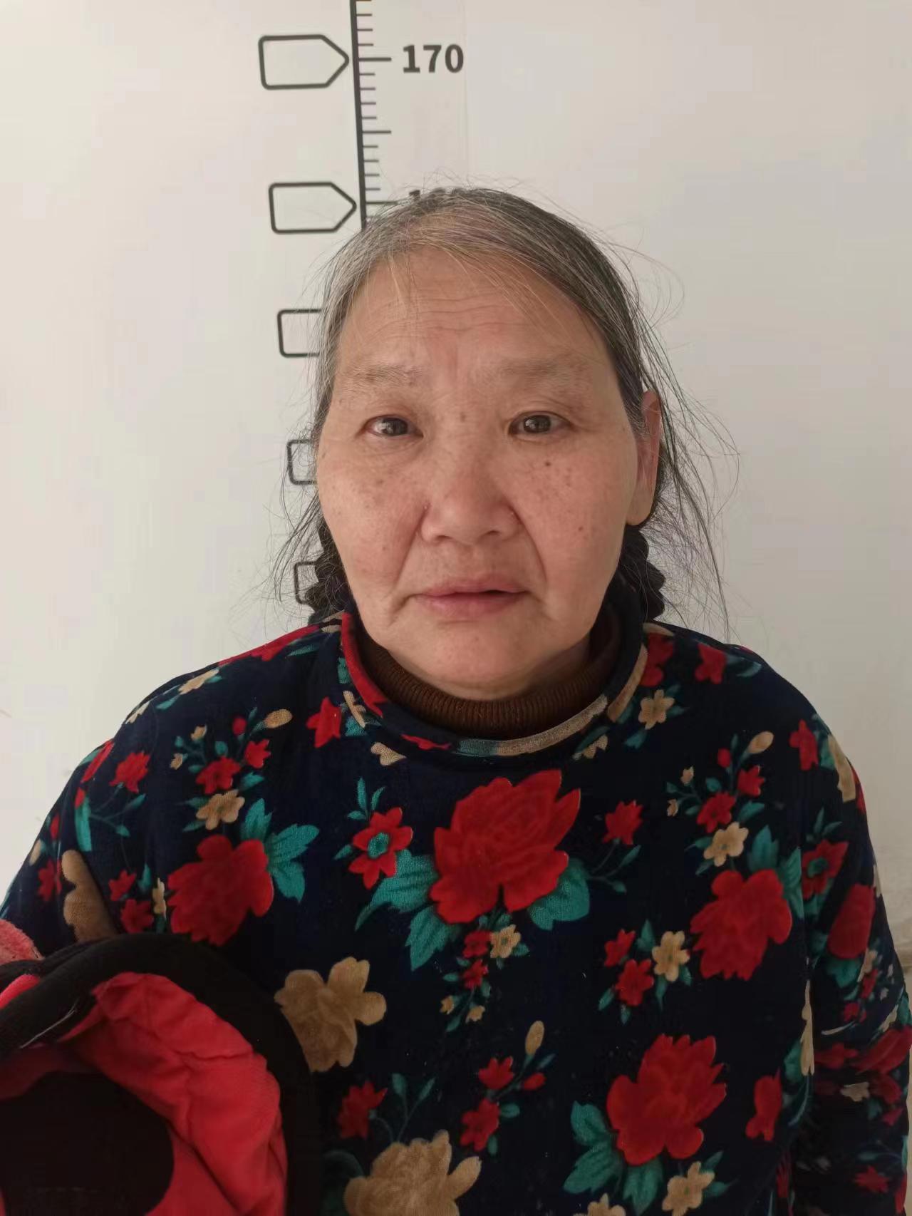 走失者照片 阜阳寻亲：六旬老太被救助，疑似精神...