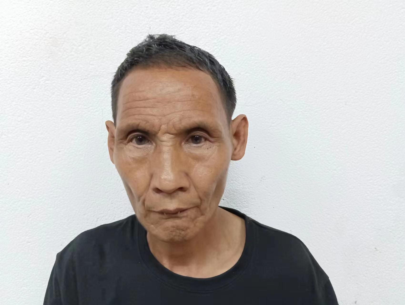 走失者照片 广州寻亲：五旬男子被救助，自述叫吴...