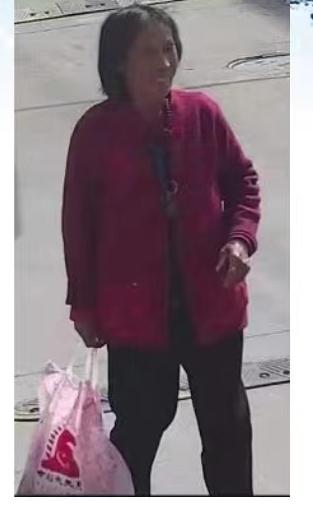 走失者照片 天津急寻：六旬老太失联，穿红色衣服...