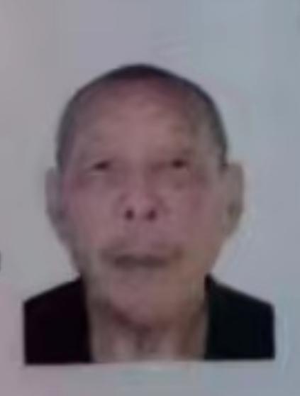 走失者照片 紧急寻人！新乡八旬老人走失，穿黑色...