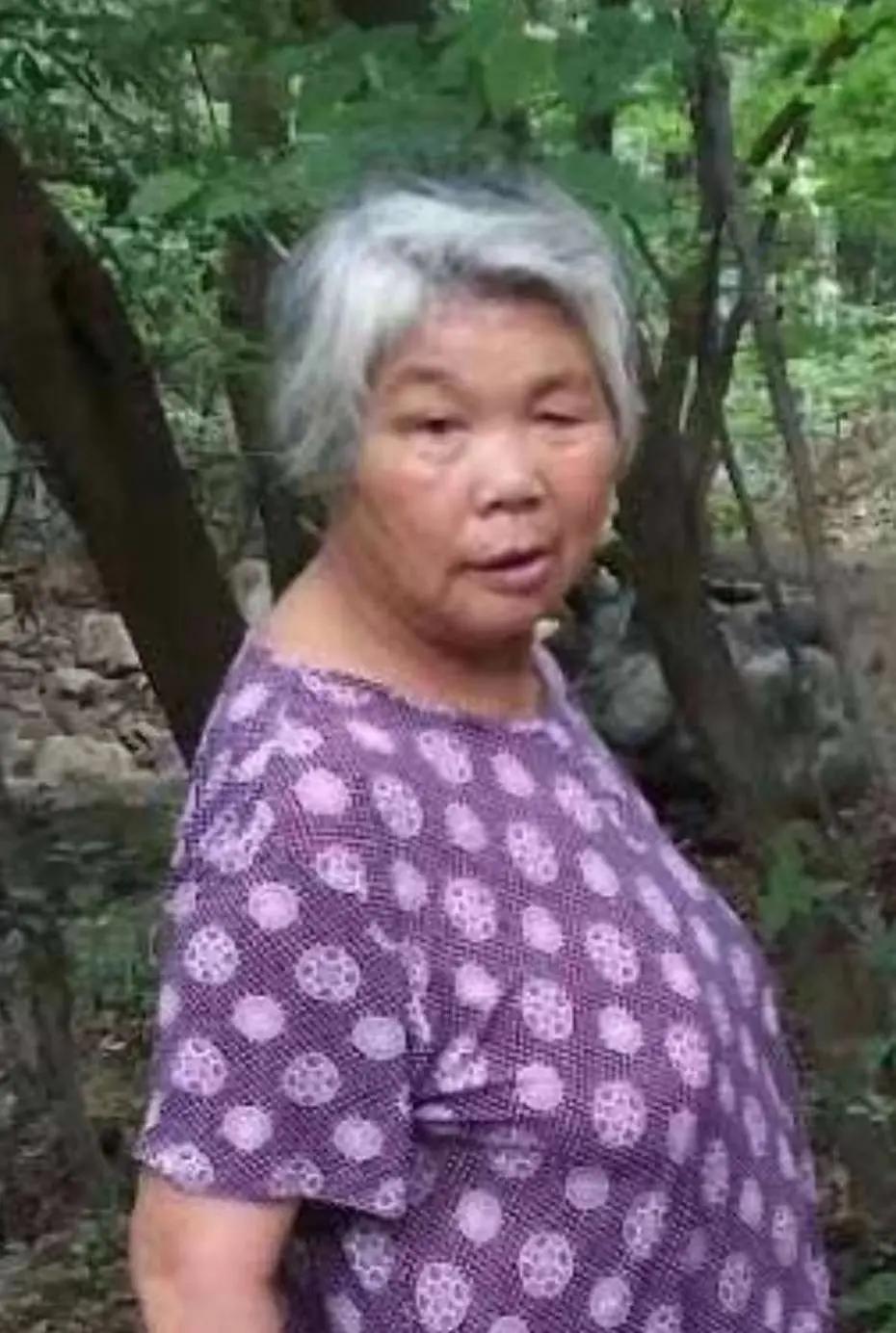 走失者照片 南阳七旬老太走失，穿红色球衣、黑色...