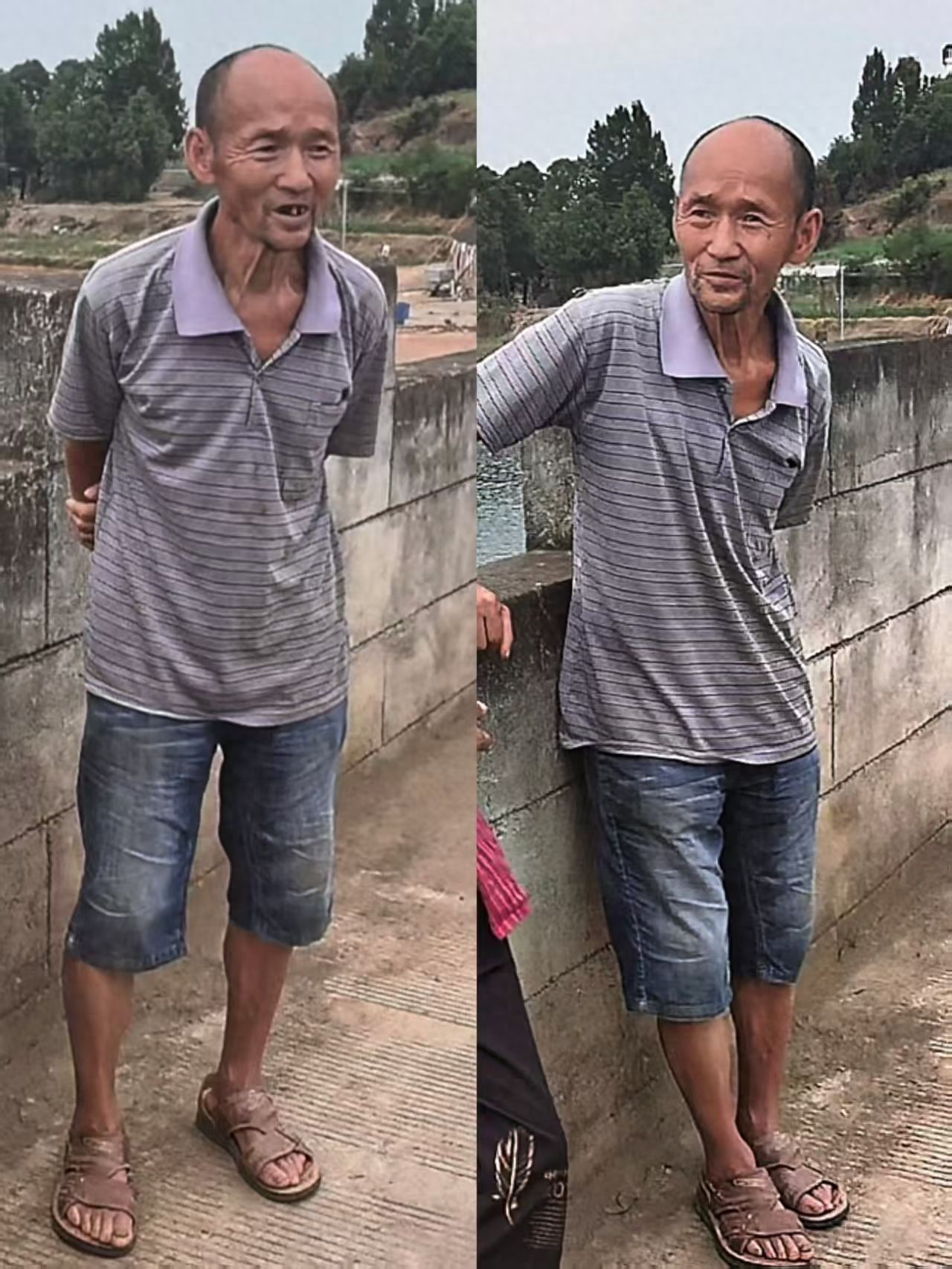 走失者照片 德阳市寻人：七旬老人走失，穿浅蓝色...