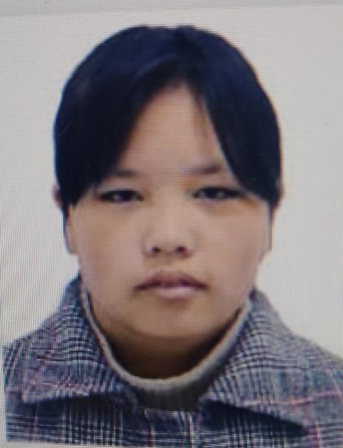 走失者照片 信阳急寻：16岁女孩失联，穿紫灰色...