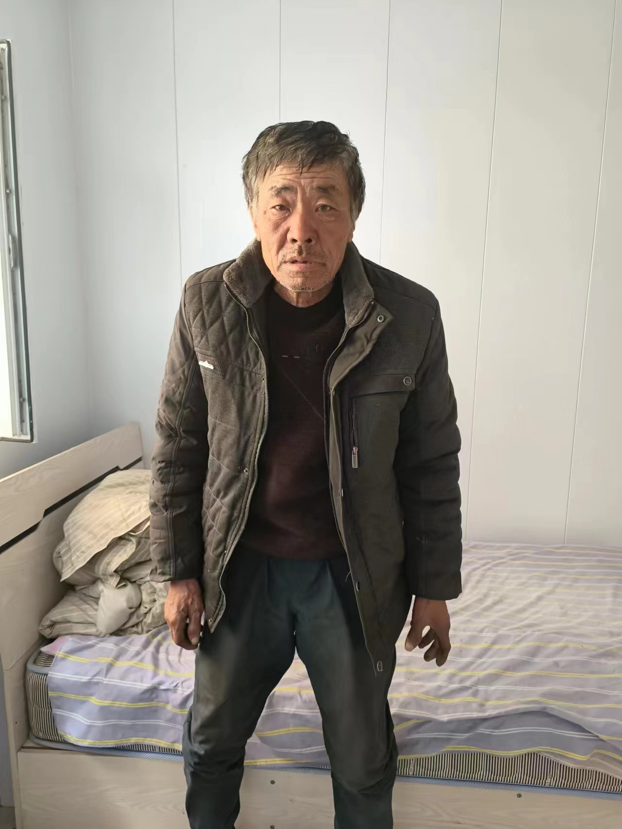 走失者照片 黑河北安寻亲：六旬老人被救助，自述...
