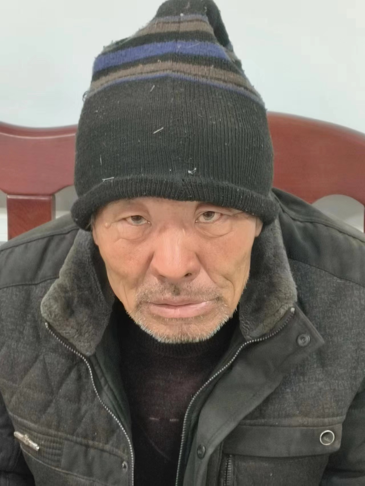 走失者照片 黑河北安寻亲：六旬老人被救助，自述...