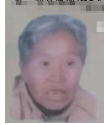 走失者照片 开封寻人：六旬老太走失，轻微智力异...