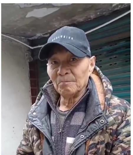 走失者照片 达州八旬老人失联，戴皮帽，穿花棉衣...