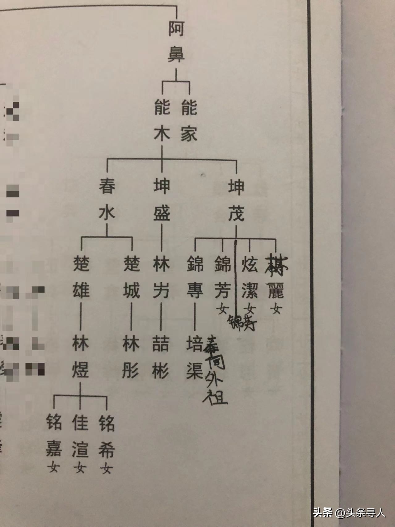 走失者照片 寻找早年过番泰国的林龙家,汕头老家...