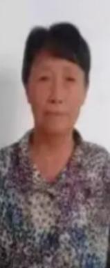 走失者照片 焦作沁阳急寻：七旬老太失联，穿暗红...