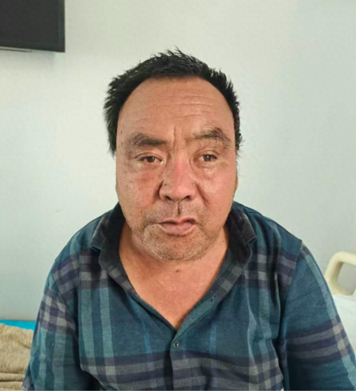 走失者照片 驻马店市寻亲：五旬男子被救助，穿蓝...
