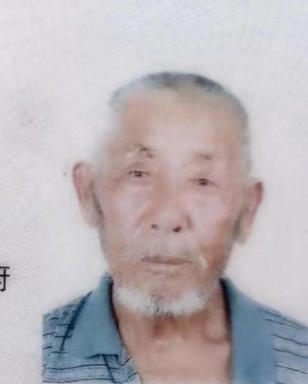 走失者照片 商丘急寻：九旬老兵失联，戴黑色帽子...