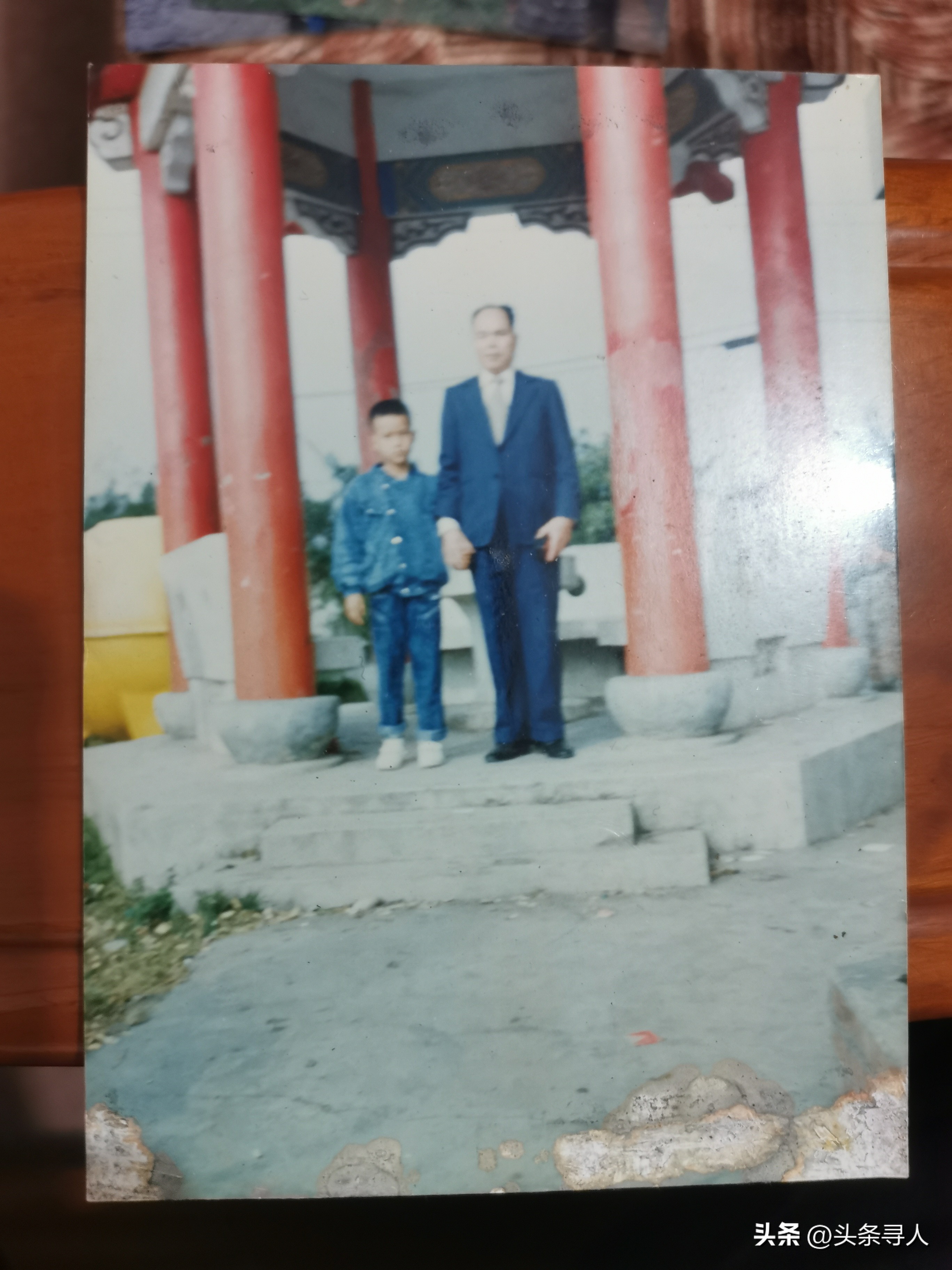 走失者照片 福建泉州老家人跨海寻亲，欢迎台湾后...