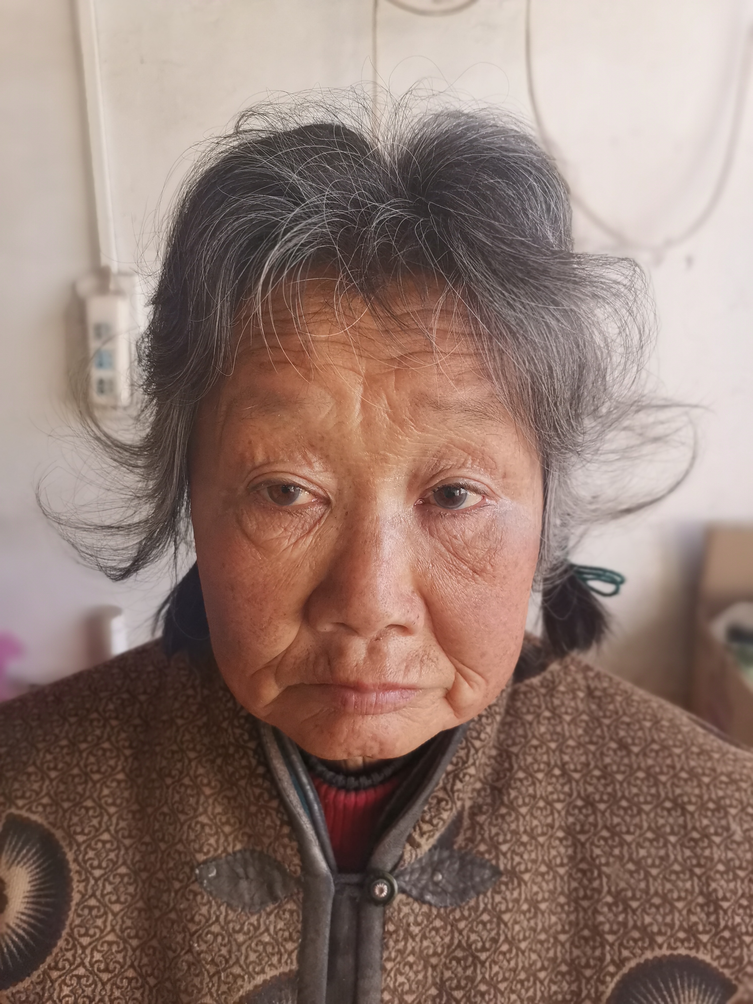 走失者照片 谁家老太太走丢了？六旬老太在德州被...