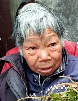 走失者照片 紧急寻人：南阳八旬老太走失，患精神...