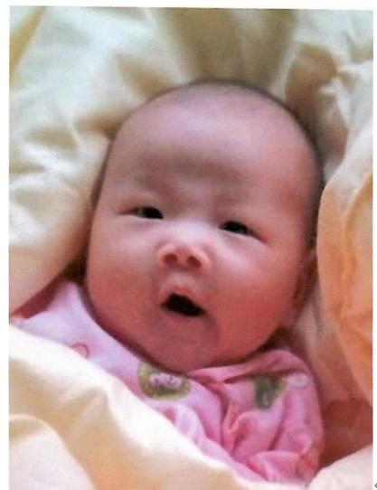 走失者照片 寻亲：信阳女婴自幼被救助