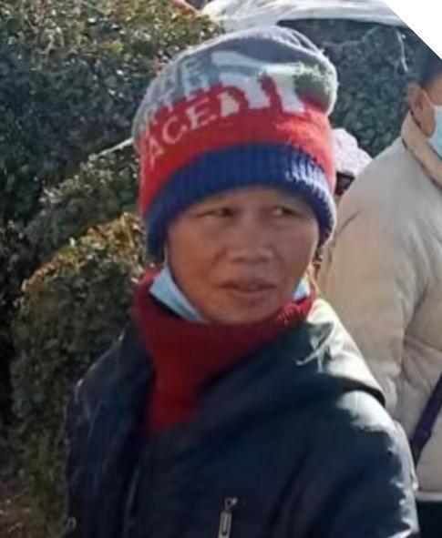 走失者照片 滨州寻亲：六旬老太被救助，穿黑色棉...