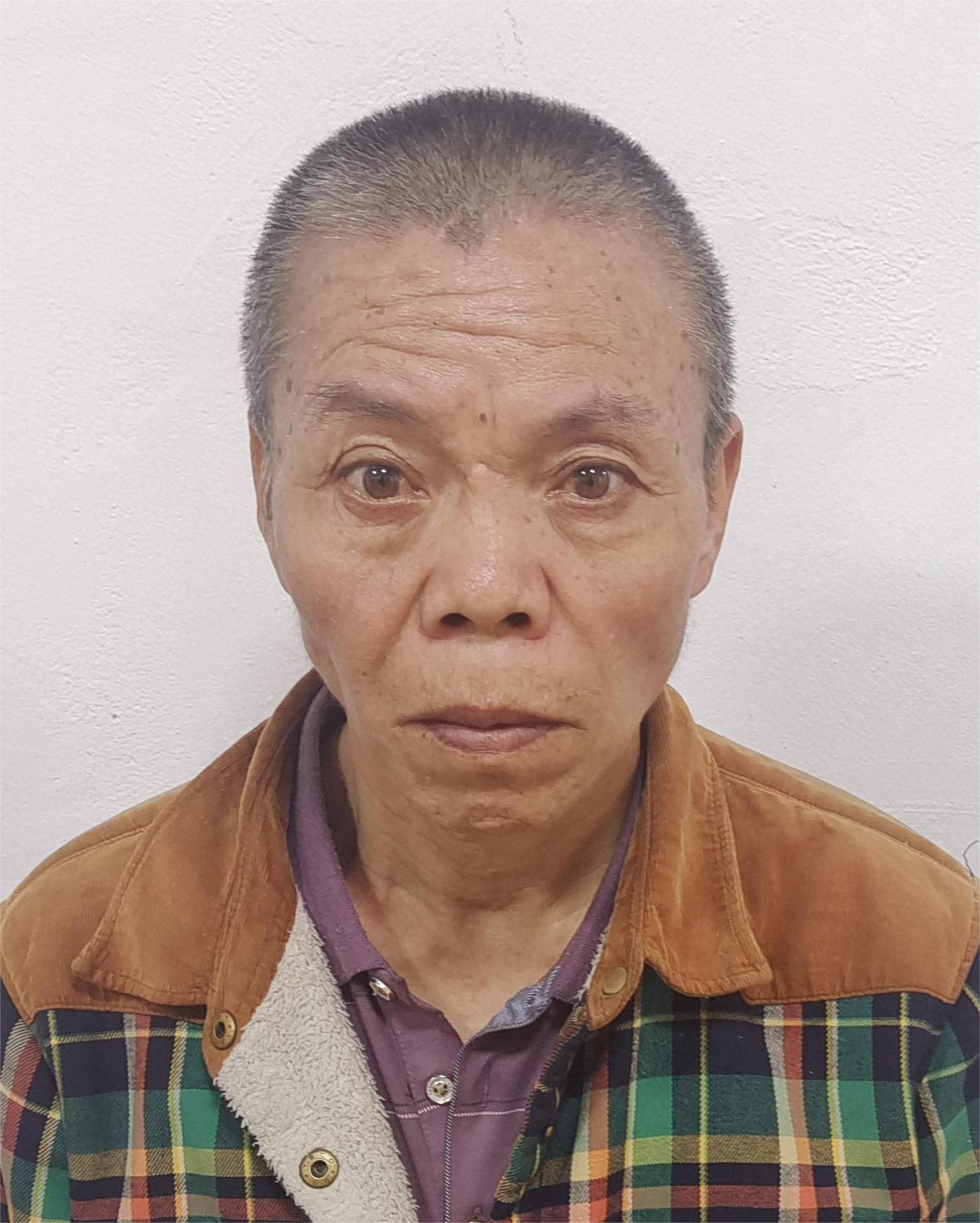 走失者照片 汕尾陆丰寻亲：五旬男子被救助，穿黄...