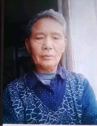 走失者照片 南通急寻：七旬老人失联，高1米65...