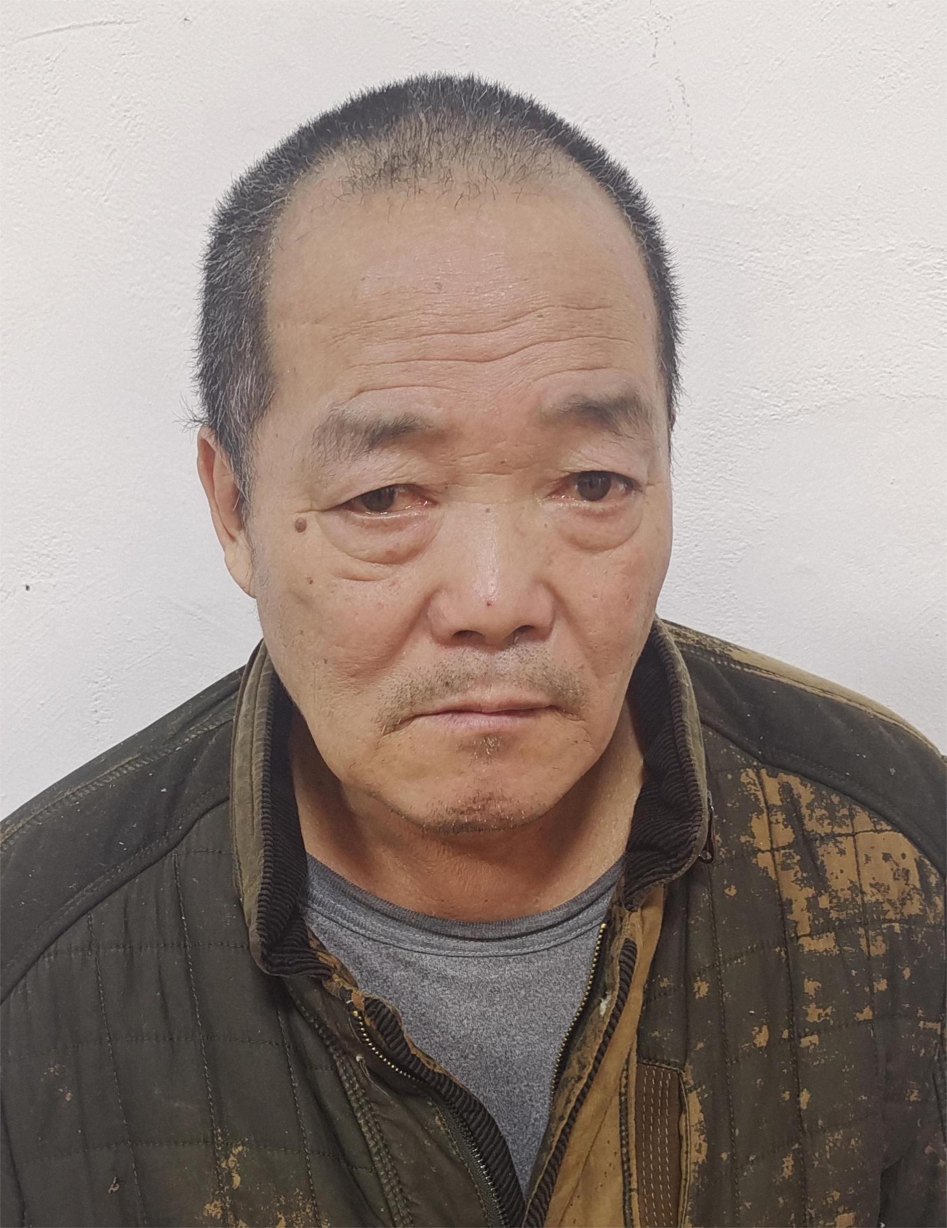 走失者照片 汕尾陆丰寻亲：五旬男子被救助，穿军...