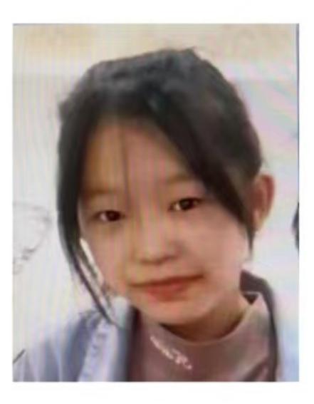 走失者照片 西宁14岁女生失联，高1米5，穿白...