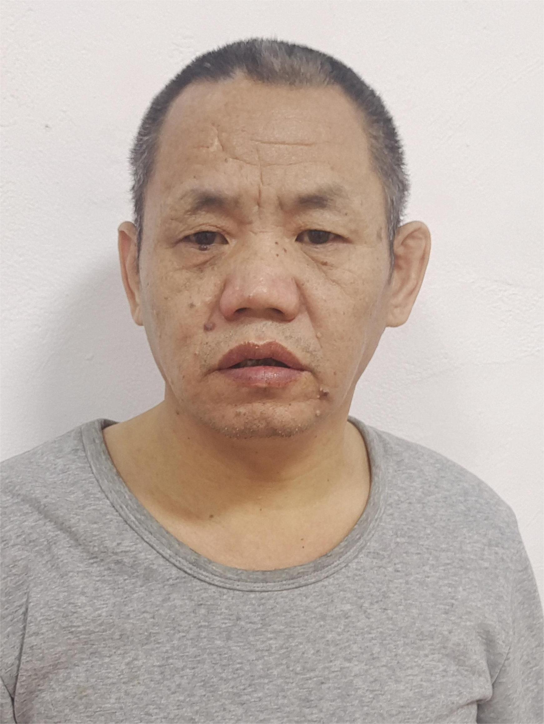 走失者照片 汕尾陆丰寻亲：中年男子被救助，穿灰...