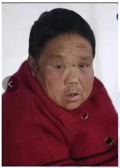 走失者照片 临沂急寻：六旬老太走失，穿红色棉衣...