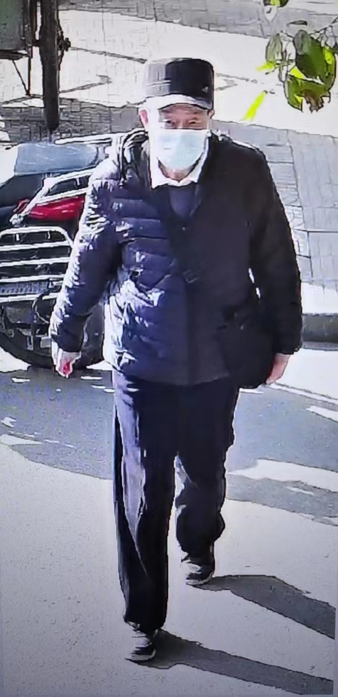 走失者照片 永州急寻：六旬老人失联，穿黑色衣服...