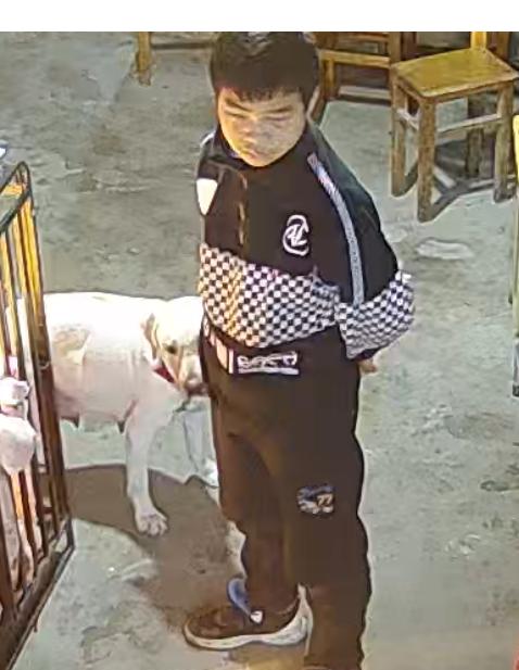 走失者照片 绍兴诸暨急寻：12岁男孩失联，穿黑...
