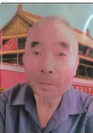 走失者照片 漯河市寻人：七旬老人走失，穿迷彩短...