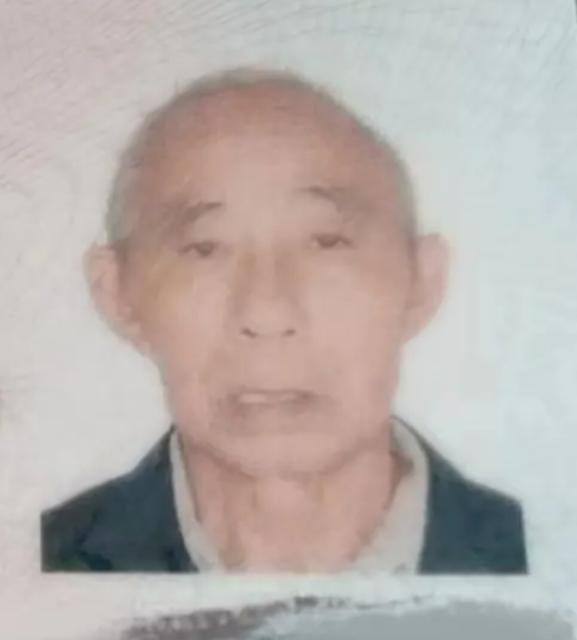 走失者照片 东莞寻人：八旬老人失联，穿黑色棉衣...