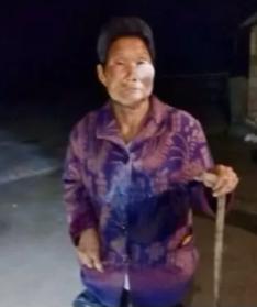 走失者照片 南阳市寻人：七旬老太走失，穿黑白相...
