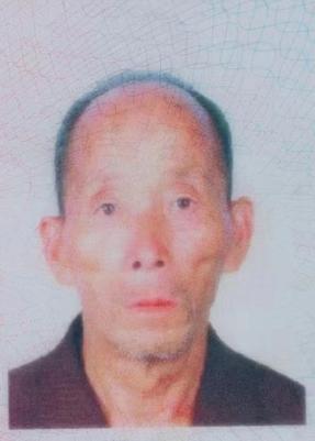 走失者照片 南阳急寻：七旬老人走失，戴黑色帽子...