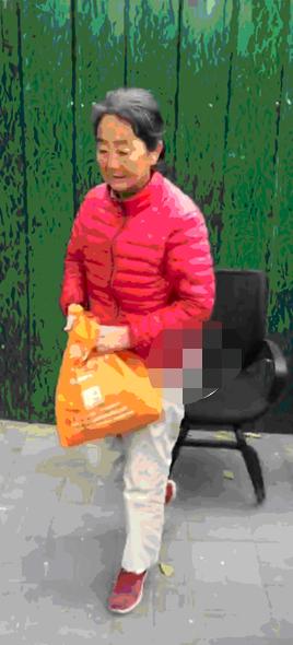 走失者照片 北京寻人：六旬老太走失，患精神分裂...